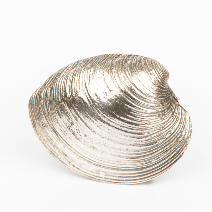 Quahog Clam Buckle - Sterling Silver