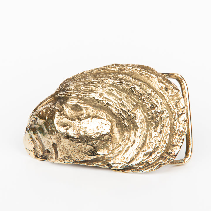 Oyster Buckle - Solid Brass