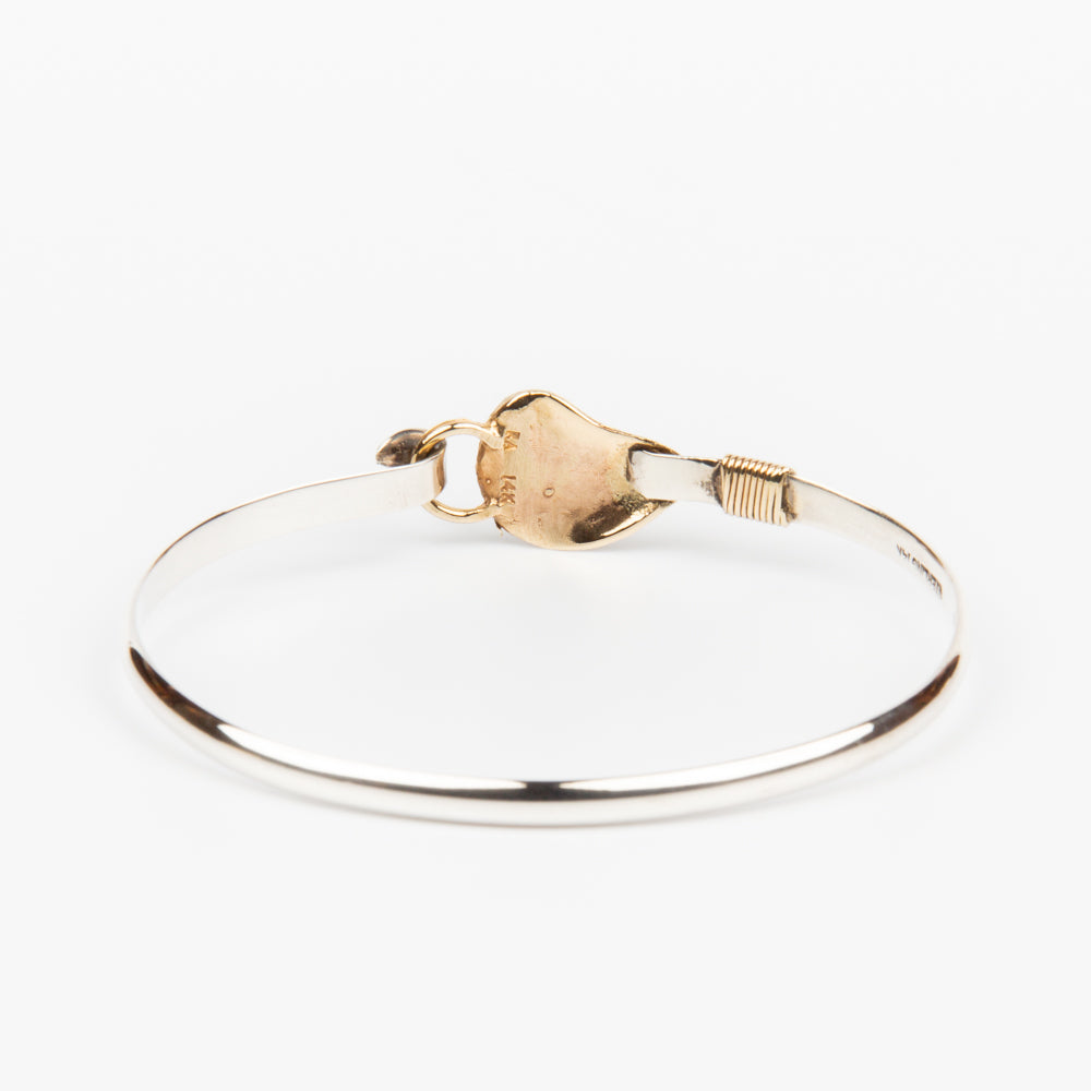 Oyster Bracelet - 14K Gold and Sterling Silver